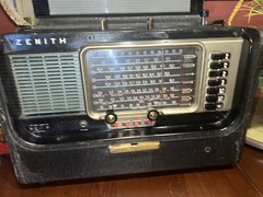 Vintage Zenith Trans Oceanic Wave Magnet Model A600 W/ Instructions Transoceanic