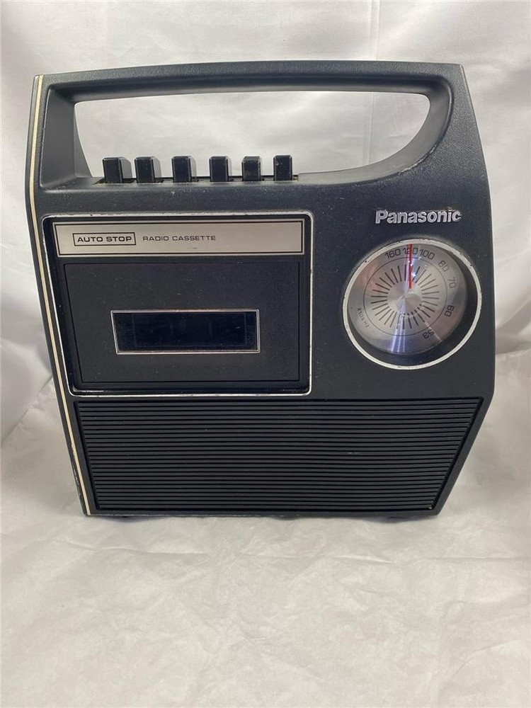 Vintage Panasonic AM Radio Cassette Player Voice Recorder Model RQ-430S