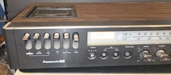 Vintage 1970s Panasonic LTD Model RE-7810 AM-FM Cassette Stereo Receiver Works