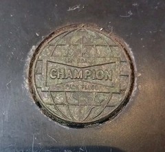 Vintage Champion Spark Plug Radio Display UNTESTED Made In Japan