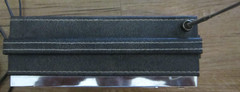 Zenith RC52Y Solid State FM/AM/PS Vintage Portable Radio W Black Leather ,TESTED