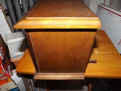 VINTAGE GENERAL ELECTRIC LONG RANGE CLOCK RADIO C540-C