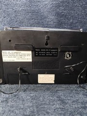 Vintage 1970s Sears Sanyo Solid State AM/FM Portable Stereo Radio Mo.317 Tested