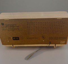 Vintage MC Panasonic RE-746- 2 Band System AM/FM/AFC FM Solid State Radio