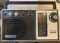 SONY 6band Super Sensitive Radio Model No TFM-7350W, Good Condition! WORKING!!