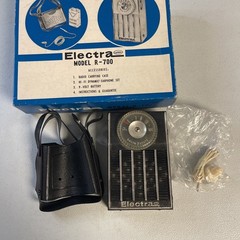 Electra Model R-700 Portable Radio In Original Box From WSAI Radio