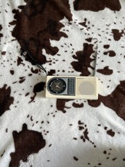 Vintage Sanyo RPM C5 AM/FM Portable Radio w/ Clock