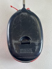 Vintage Likto/Amico Ladybug AM Transistor Radio 1970s Hong Kong Working