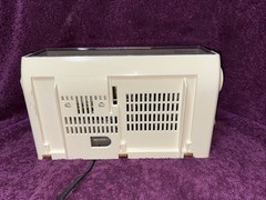 Vintage Panasonic RC-6002 FM/AM Flip Clock Radio White NICE CONDITION WORKING