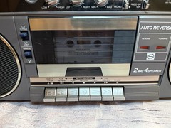 SR 2100 Series Stereo-radio-cassette Recorder- Tested & Works
