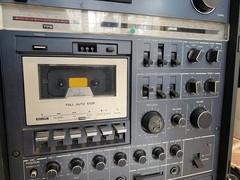 National Panasonic Disco BS RX-A2 AM/FM Cassette Japan Vintage