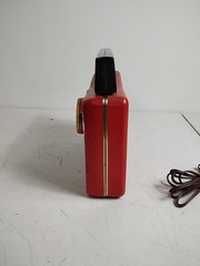 Vintage Motorola 5P32R Red Handheld Radio Tested Works