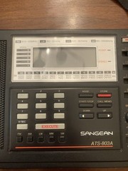Vintage SANGEAN ATS – 803A PLL Synthesized World Band Radio w/ Power AC Adapter