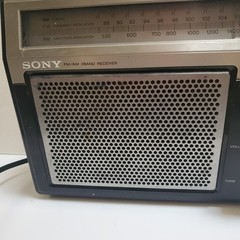 SONY TFM-7720W FM/AM 2 Band Receiver Portable Radio AC/Battery Tested & Working
