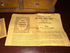 Vintage Guild Spice Chest Radio 484 Wooden Cabinet Original Paperwork UNTESTED