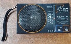 Vintage Prix GPX A303 Portable Multi Band Receiver Radio AM/FM WB! Works!