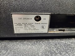 Panasonic Vintage Transistor Radio Phono Turntable SG-610 – Needs Work