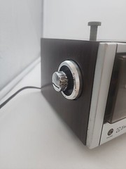 Emerson BigTime AM/FM Radio Flip Clock Model R 5003 Mostly Works