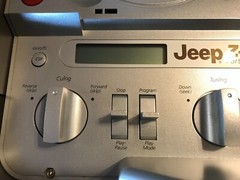 Untested Vintage Jeep Electronics Z-Case Portable Stereo ZC-PSB-9