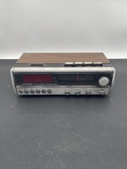 LLOYD’S Vintage AM/FM Stereo Clock Radio Model # J242 Series: 263F 120V 60Hz 14W