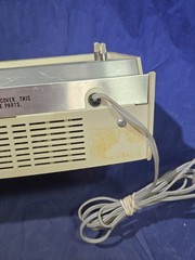 Vintage 1960s Sears Silvertone « Instant Sound » AM Clock Radio ~ Radio Works