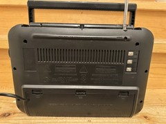 GE Super Radio Long Range AM/FM HI Performance Radio- Black