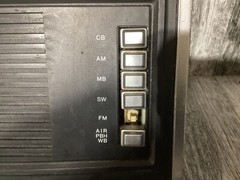 Vintage Candle CB Public Service Multiband Receiver Model JM210 (BN3)