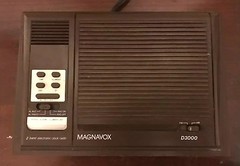 Vintage Magnavox AM/FM Radio Alarm Clock Power Backup Model D3000/17