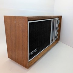 Panasonic RE-7259 FM-AM 2-Band Desktop Tabletop Wood Radio Vintage 1975