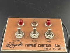 Lafayette Power Control Box 99-8007 Working Missing Light Cover Free Shipping