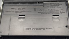 Vintage General Electric GE 3-5244B AM/FM Radio Works Cassette Recorder Repair