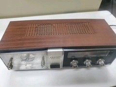 Lloyd&rsquo;s Solid State 2 Speaker Clock/Radio Model Vintage 9J42G-37BE Alarm Japan