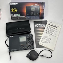 Sony ICF-SW7600G Worldband Radio Receiver FM SW MW LW Complete Box Tested