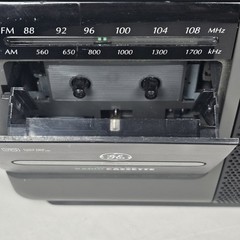 Vintage GE Radio Cassette Recorder 3-52654A AM/FM Boombox – Tested Working