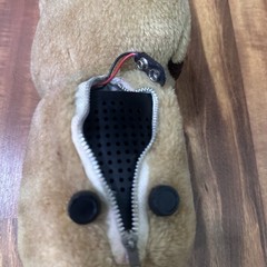 RARE Vintage 1970s Raccoon Transistor AM Radio Electronic Plush Toy 12 inch