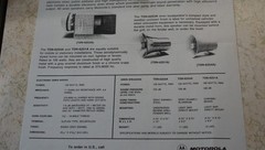 NOS MOTOROLA ADAM 12 TDN6254A LOUDSPEAKER MOCOM MICOR MOTRAC MOTRAN SYNTOR