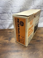 Vintage GE FM/AM Radio Cassette Recorder 3-5210 (M8525) Rare Tested W/ Box