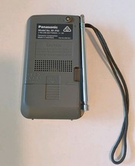 VINTAGE PANASONIC AM/FM 2-BAND RECEIVER RF-P50 W/STRAP-WORKS
