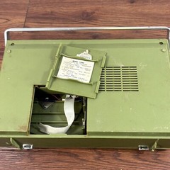 1960’s Simpson Sears AC/DC Solid State Radio /Phonograph Model 17907 Mid Century