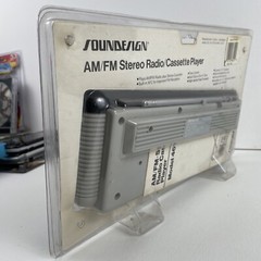 🔥Soundesign Radio Cassette AM/FM/Stereo 1988 Model 4611SGY BRAND NEW SEALED🔥