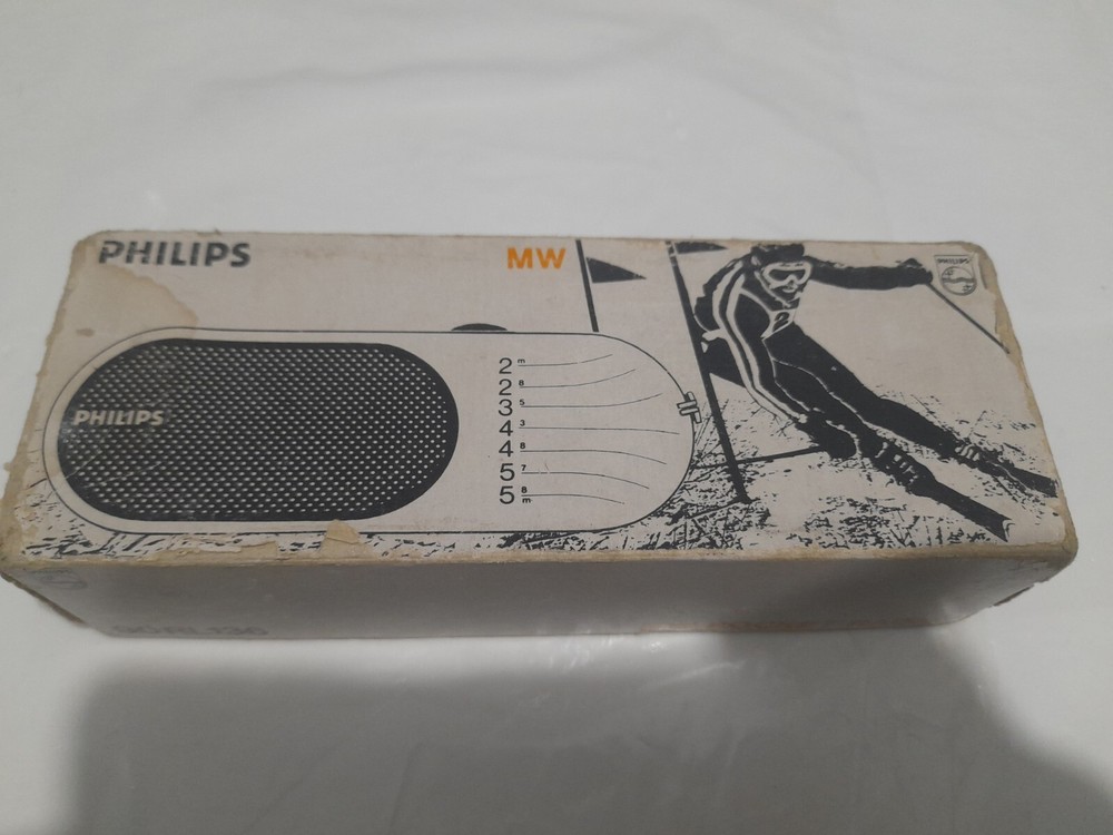 Rare philips 90 RL 136 am radio pocket vintage 1969 Working