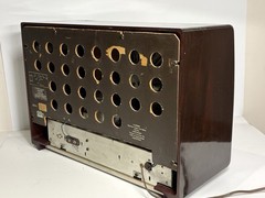Vintage Philips P145 Tube Radio Working AM Shortwave Wood Cabinet Toronto 1950s