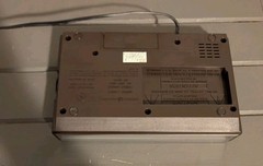 Vtg General Electric GE AM/FM Alarm Clock Radio Model 7-4624B Wood Grain WORKS