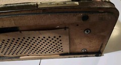 Old Grundig Tube Radio 3043 W 3D Klang Table top Wood Case Germany