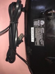 gpx bcd2306blk boombox radio Rare slanted