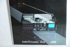 Extremely Rare Seiko 1977 Vintage JVC 3060 Radio TV Store Display Clock 23×17