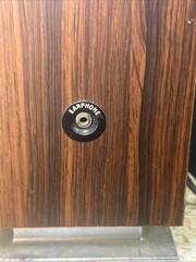 Vintage Magnavox Flip Clock Radio Model 1R1784 Woodgrain Japan AM/FM Alarm Power