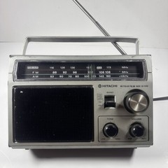 Vintage Hitachi KH-949H Portable 5-Band Radio PSB AIR AM/FM Power Tested Working