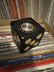 Sanyo Dice Radio Vintage 1970s MCM Transistor Radio WORKS