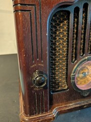 GE Classic Radio Player 7-4135A AM/FM Vintage Wood Cassette Tombstone Retro 80s